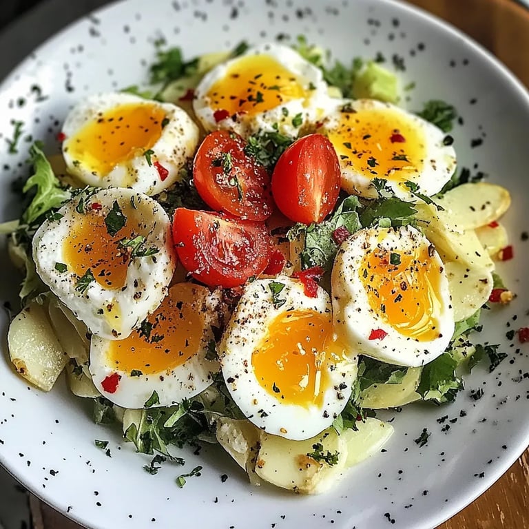 Cremiger Kartoffelsalat mit Ei und Mayo: Ein Unglaublich Ultimatives Rezept für 5 Personen