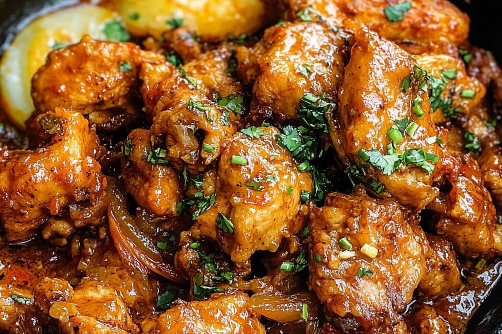 Moambe-Hähnchen: Ein Unglaublich Ultimatives Rezept für 4 Personen