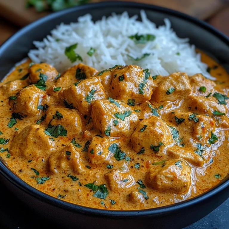 Einfaches hausgemachtes Hühner-Korma mit Fladenbrot: Ein Unglaubliches Ultimatives Rezept