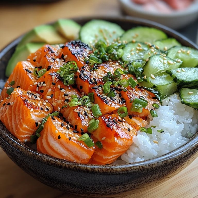 Bol de Sushi au Saumon Cuit au Four : Une Recette Incroyable Ultime