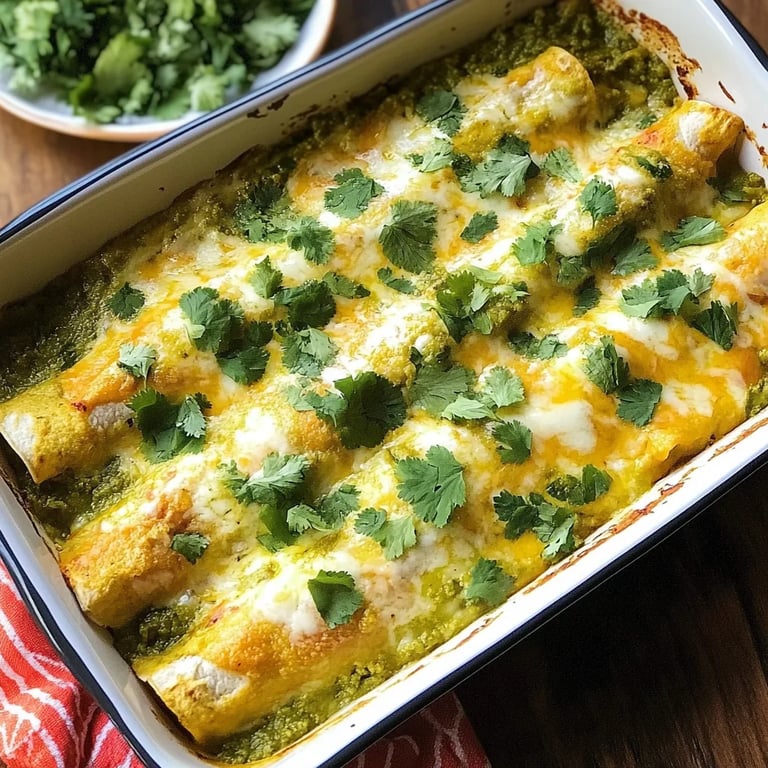 Green Enchiladas with Chicken Cream Cheese Filling: An Amazing Ultimate Recipe