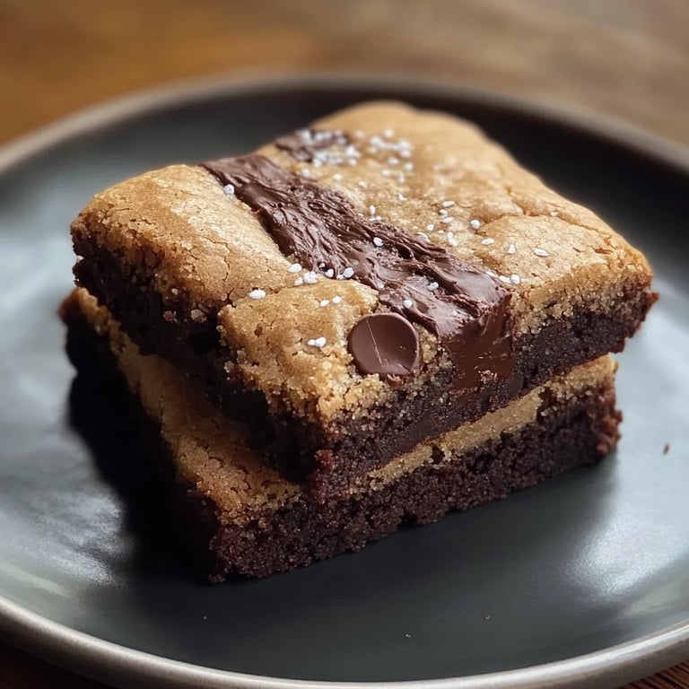 Brookies-Kekse – Browned Butter Blondie