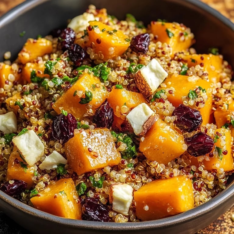 Kürbis-Quinoa-Salat