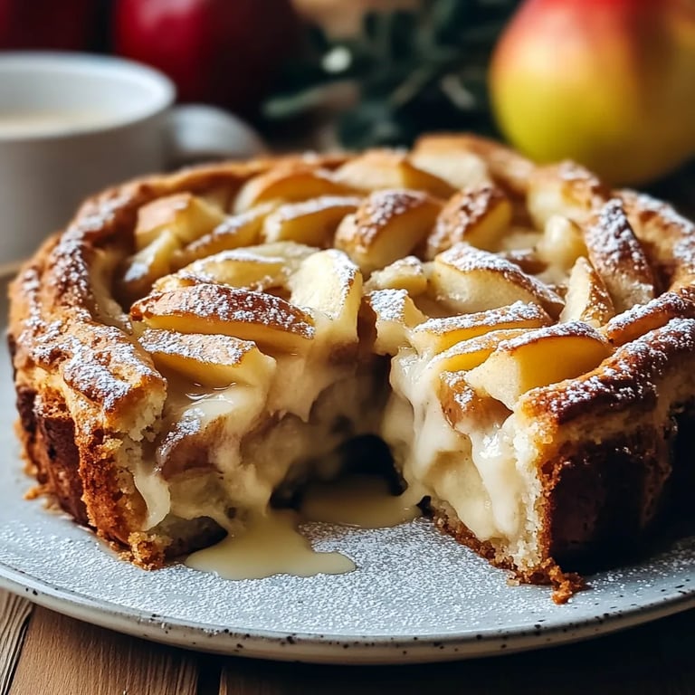 Apfel Zimtschnecken Kuchen