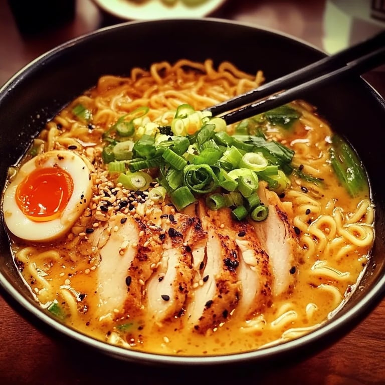 Chicken Ramen Noodles