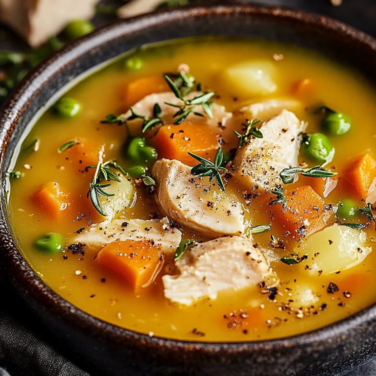 Gesunde Kartoffelsuppe