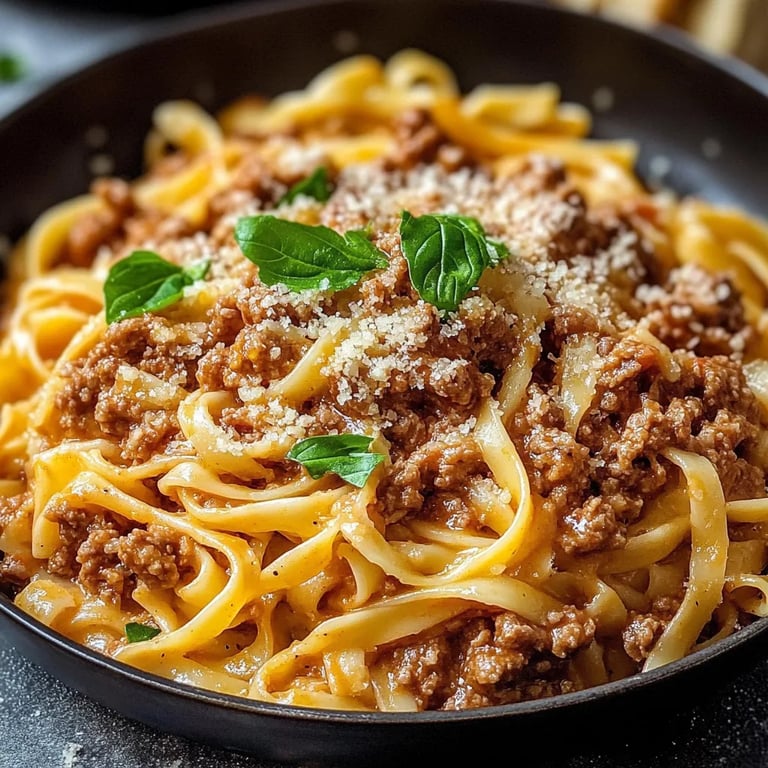 Weiße Bolognese