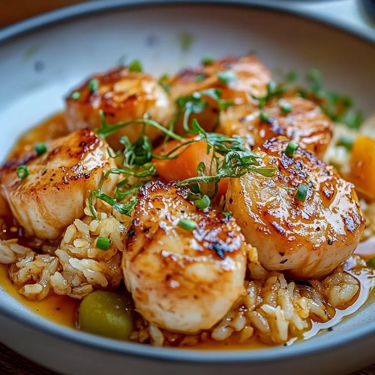 Eintopf mit Hähnchen und Reis