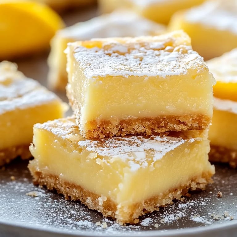 Lemon Brownie Bars