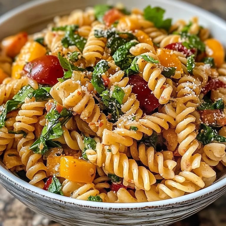 Fall Harvest Pasta Salad