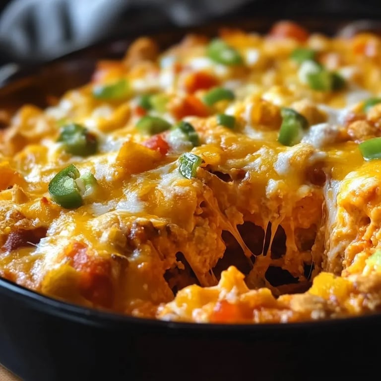 Cheesy Dorito Casserole in 30 Minutes! 🧀🔥