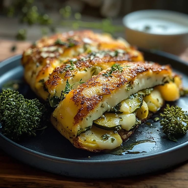 Brokkoli-Käse-Puffer