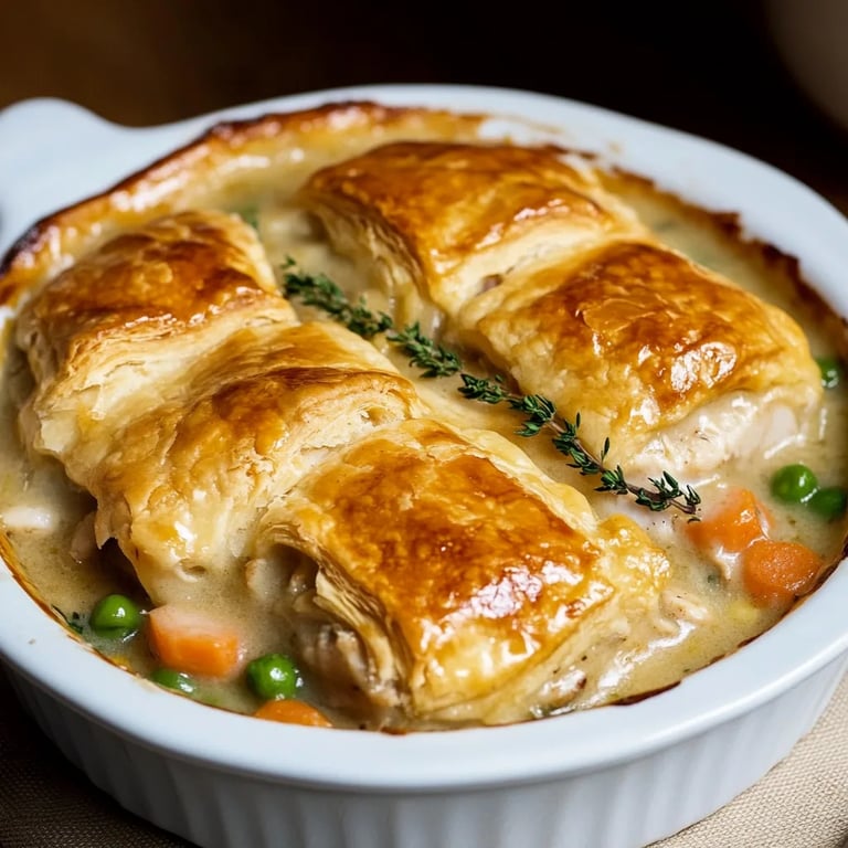 Easy Homemade Chicken Pot Pie Casserole Recipe