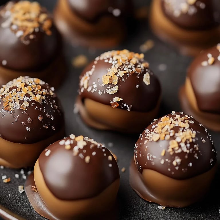 Salted Caramel Truffles