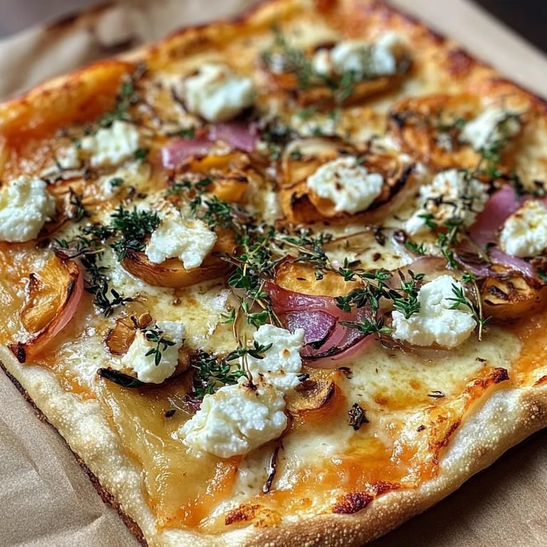 Leckerer Kürbis-Flammkuchen mit Feta: Ein Unglaubliches Ultimatives Rezept