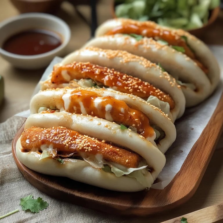 Cheesy Dynamite Chicken Buns