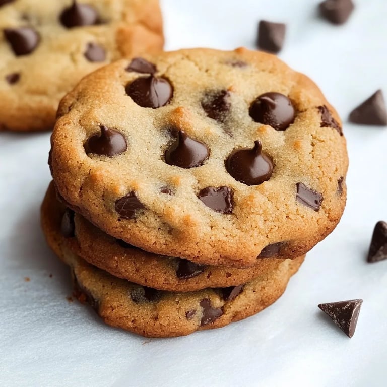 Knusprige Cookies mit Schokostückchen