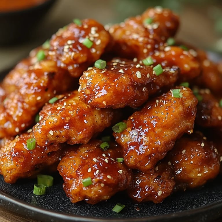 Süß-würzige, klebrige Hähnchenstreifen: Das Unglaubliche Ultimative Rezept für 4 Personen