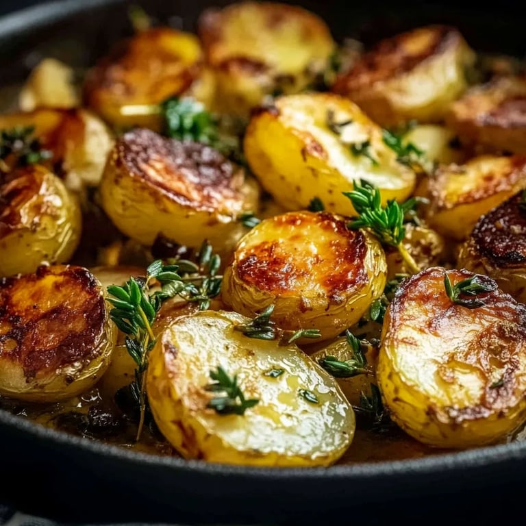 Einfacher Kartoffel-Rosenkohl-Auflauf