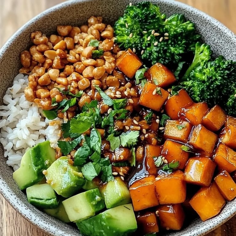Thai Peanut Sweet Potato Buddha Bowl: An Incredible Essential Recipe