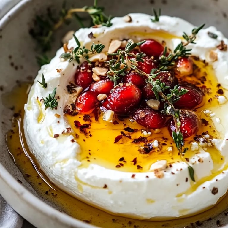 Delicious Ricotta Dip with Hot Honey