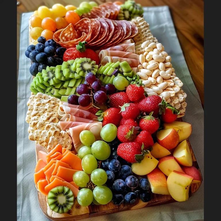 Summer Fruit Charcuterie Boards