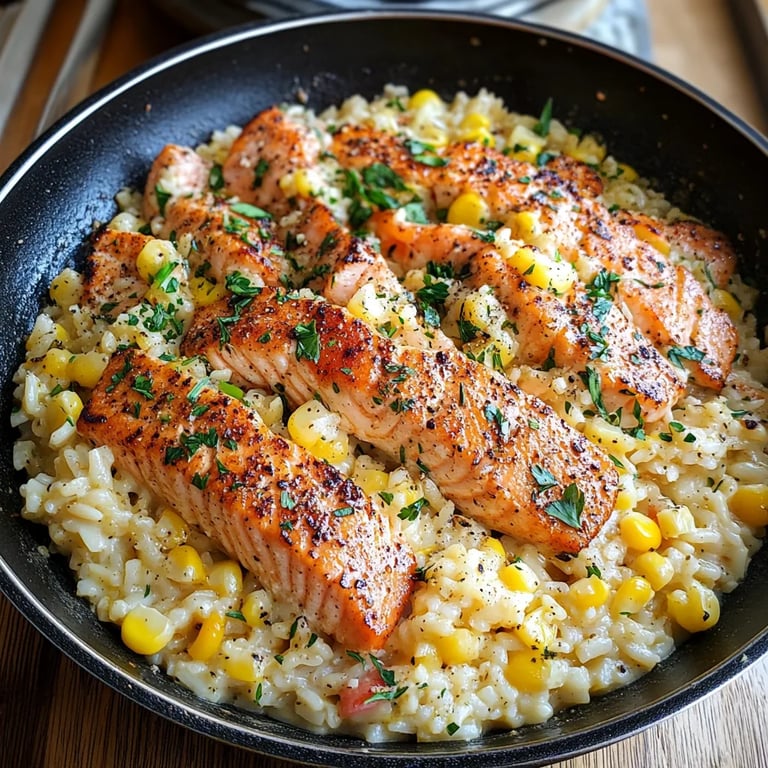 Creamed Corn Orzo with Salmon: An Incredible Ultimate Recipe