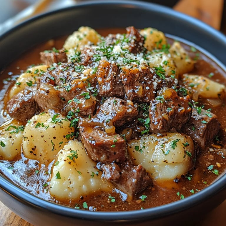 Ragú de Costilla Corta con Puré de Papas al Parmesano: Una Receta Increíble para Sorprender