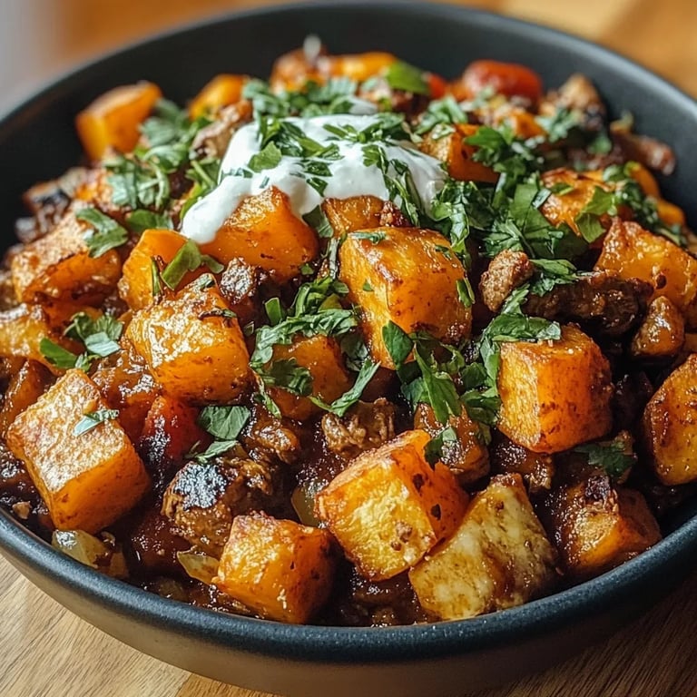 Herzhafte Truthahn-Süßkartoffel: Ein Unglaubliches Ultimatives Rezept für 4 Personen