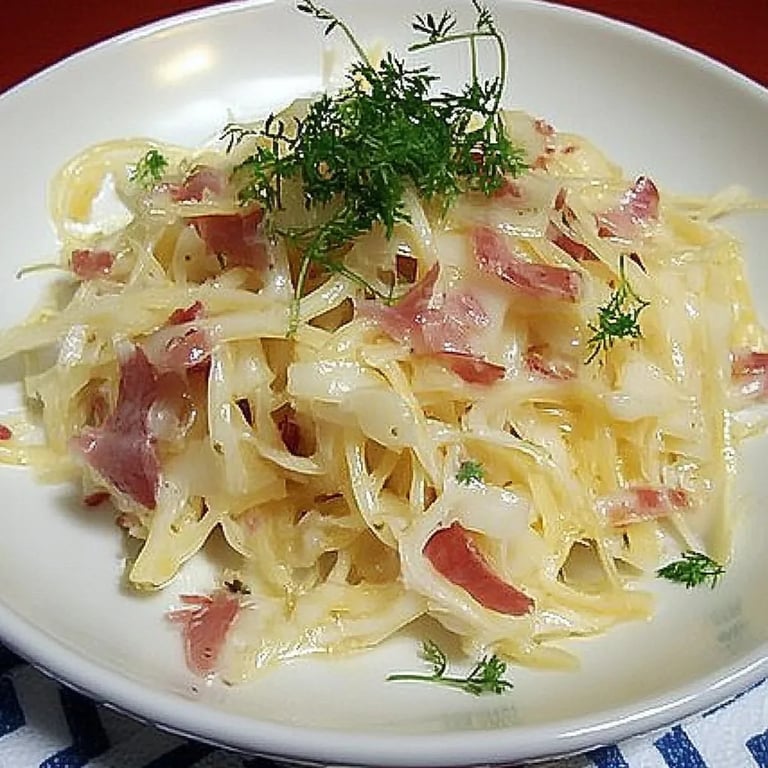 Bayrischer Krautsalat mit Speck