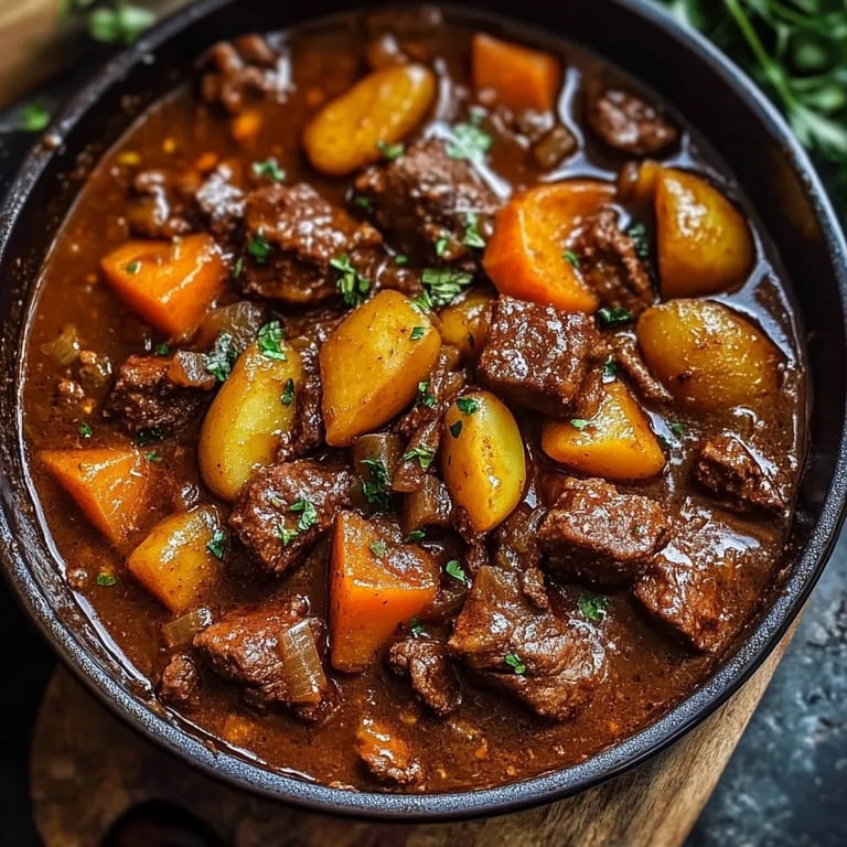 Beef Stew for a Cozy Autumn Night