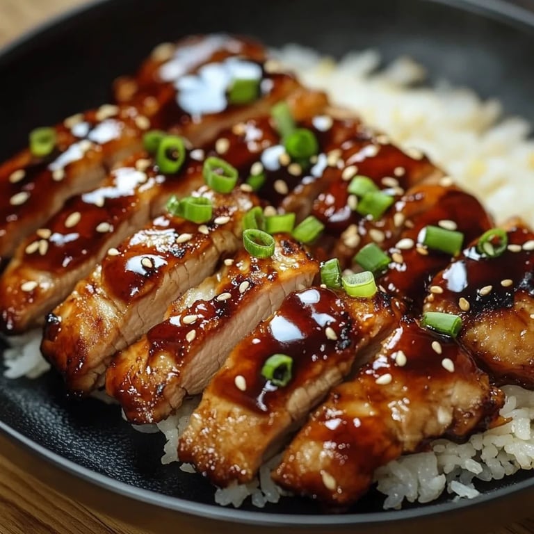Hähnchengeschnetzeltes Teriyaki