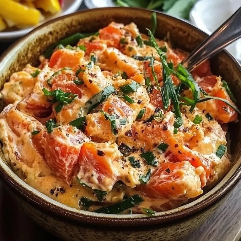 Smoked & Spicy Salmon Dip