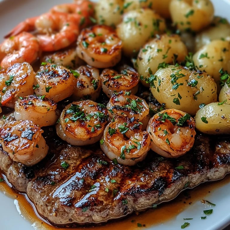 Filé de Ribeye com Camarão na Manteiga de Alho: Uma Receita Incrível e Definitiva
