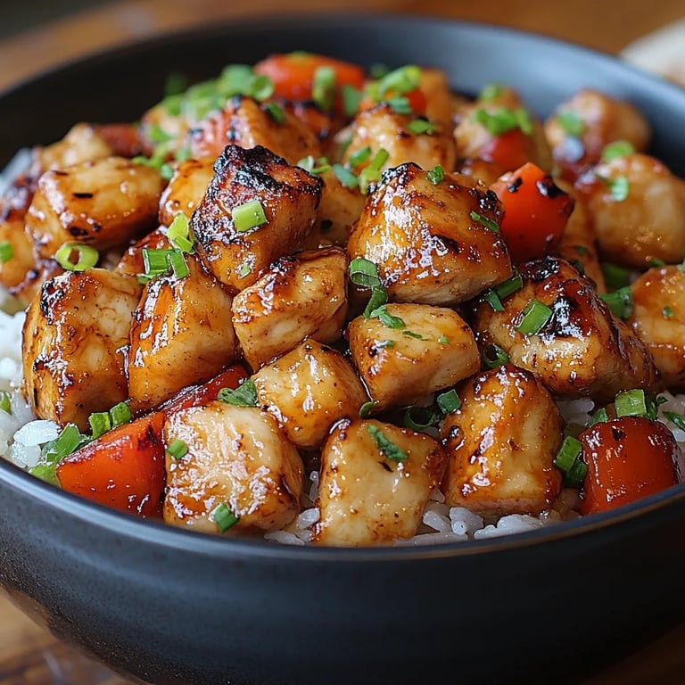 Arroz con Pollo a la Barbacoa con Miel: Un Increíble Secreto de 5 Pasos