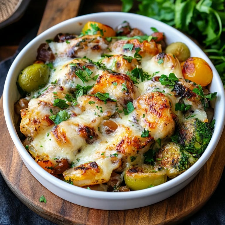Rosenkohl-Hackfleisch-Auflauf