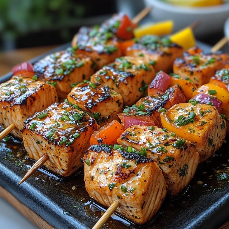 Süße und würzige Lachs-Spieße: Ein Unglaublich Ultimatives Rezept für 5 Sterne