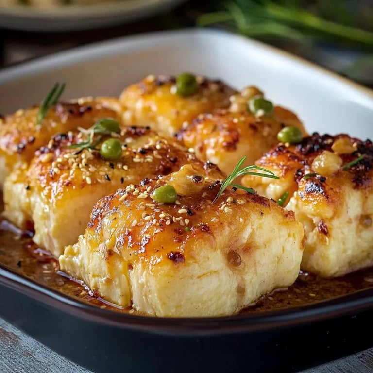 Überbackener Blumenkohlauflauf