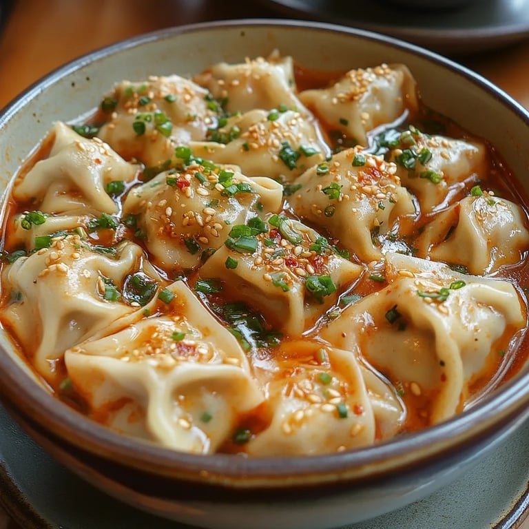 Tofu & Chive Wontons in Chili Broth: An Amazing Ultimate Recipe