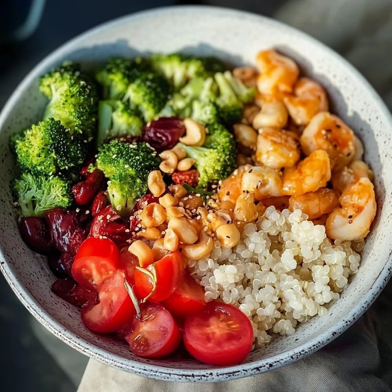 Gesunde Quinoa-Bowl