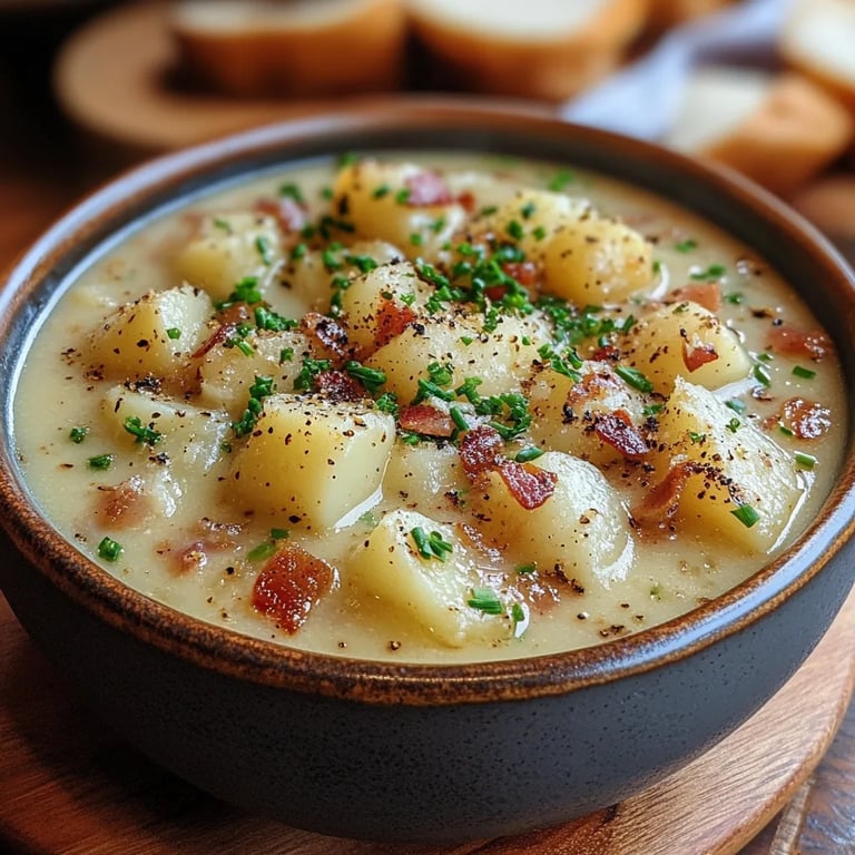 Soupe de Pommes de Terre Sans Produits Laitiers : Une Recette Incroyable Ultime