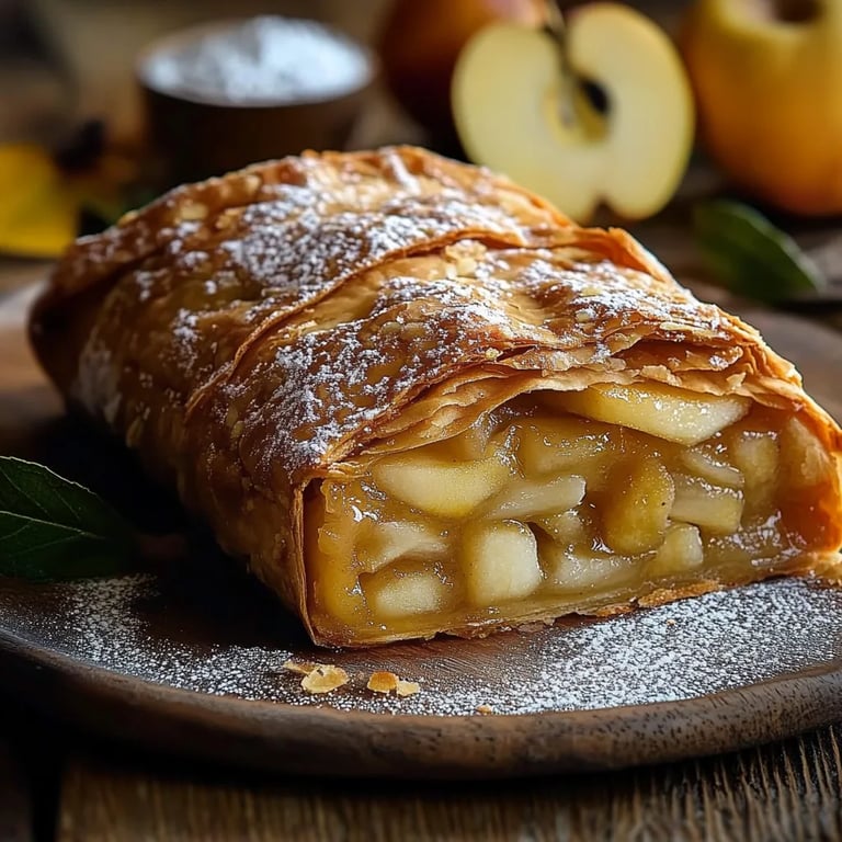 Apfelstrudel einfach selbst machen