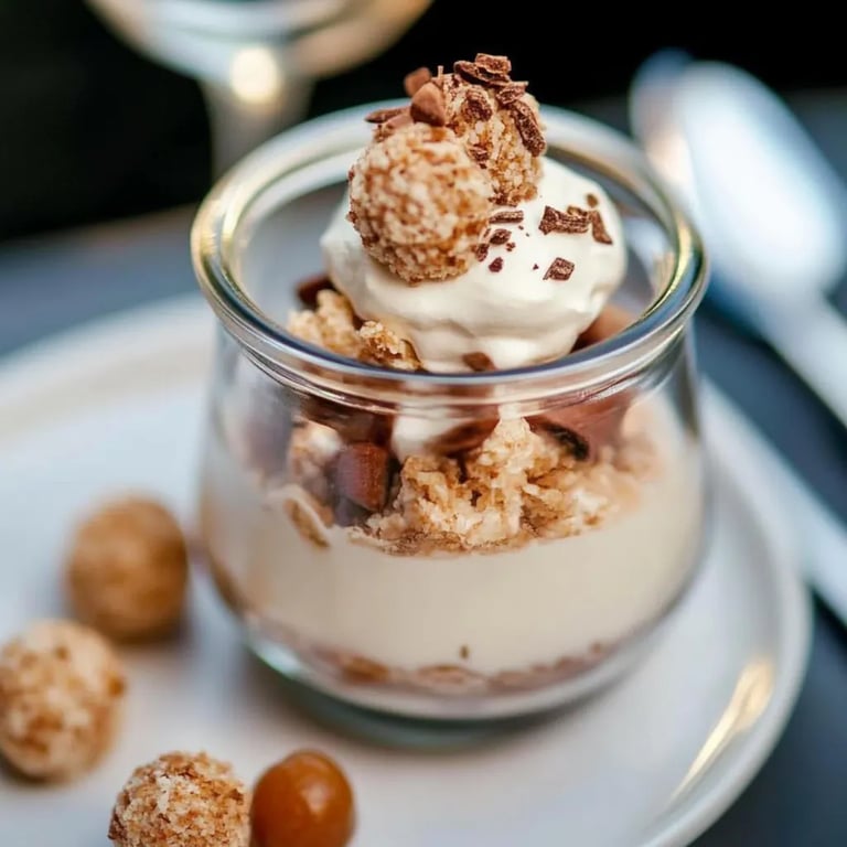 Giotto Dessert im Glas