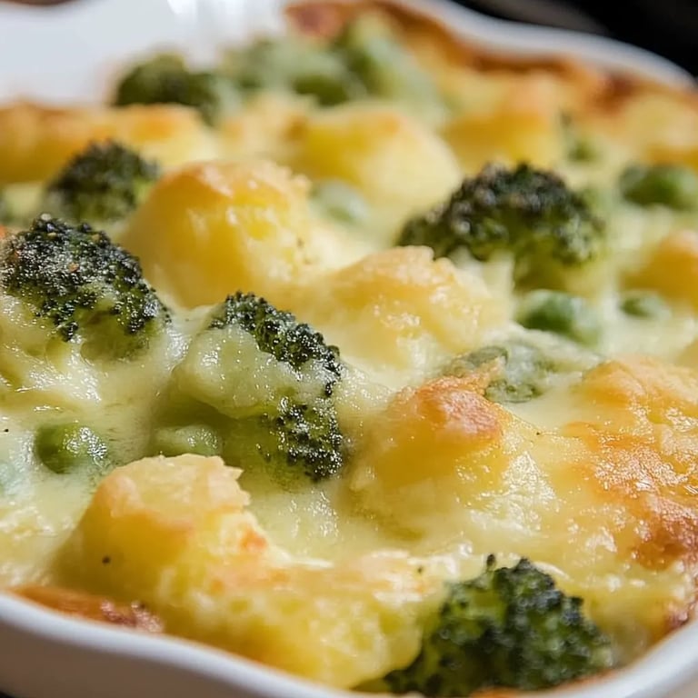 Kartoffelgratin mit Romanesco