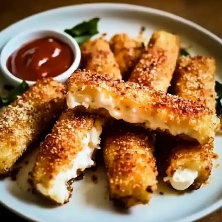 Hemlagade Mozzarellasticks: En fantastisk, ultimativ upplevelse med 7 steg