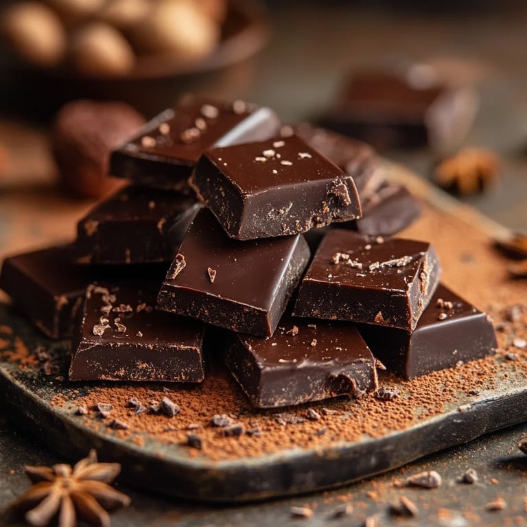 Saftiges Schoko-Gewürz-Konfekt