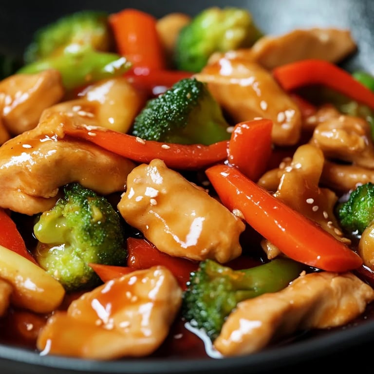 Easy Chicken & Vegetable Stir Fry