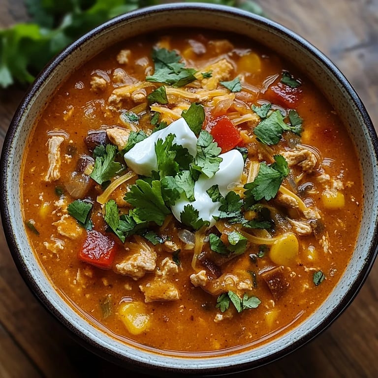 Chicken Enchilada Soup
