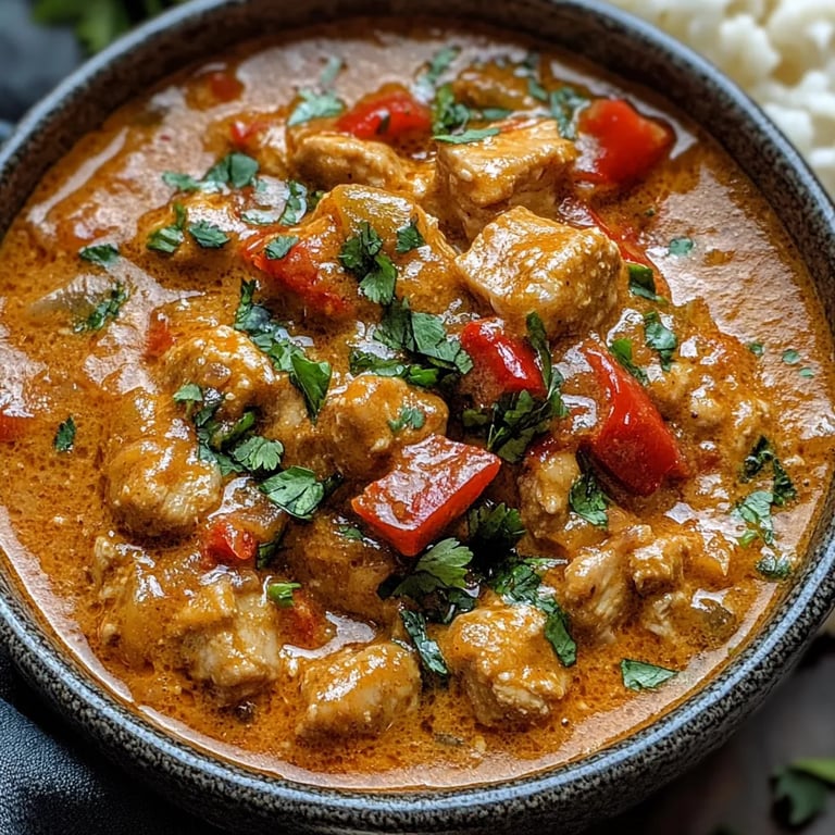 Thailändischer Huhn-Erdnuss-Eintopf: Ein Unglaubliches Ultimatives Rezept für 4 Personen