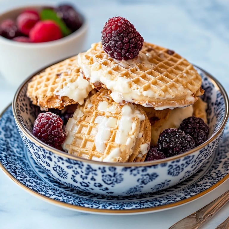 Eiswaffeln mit Cloer